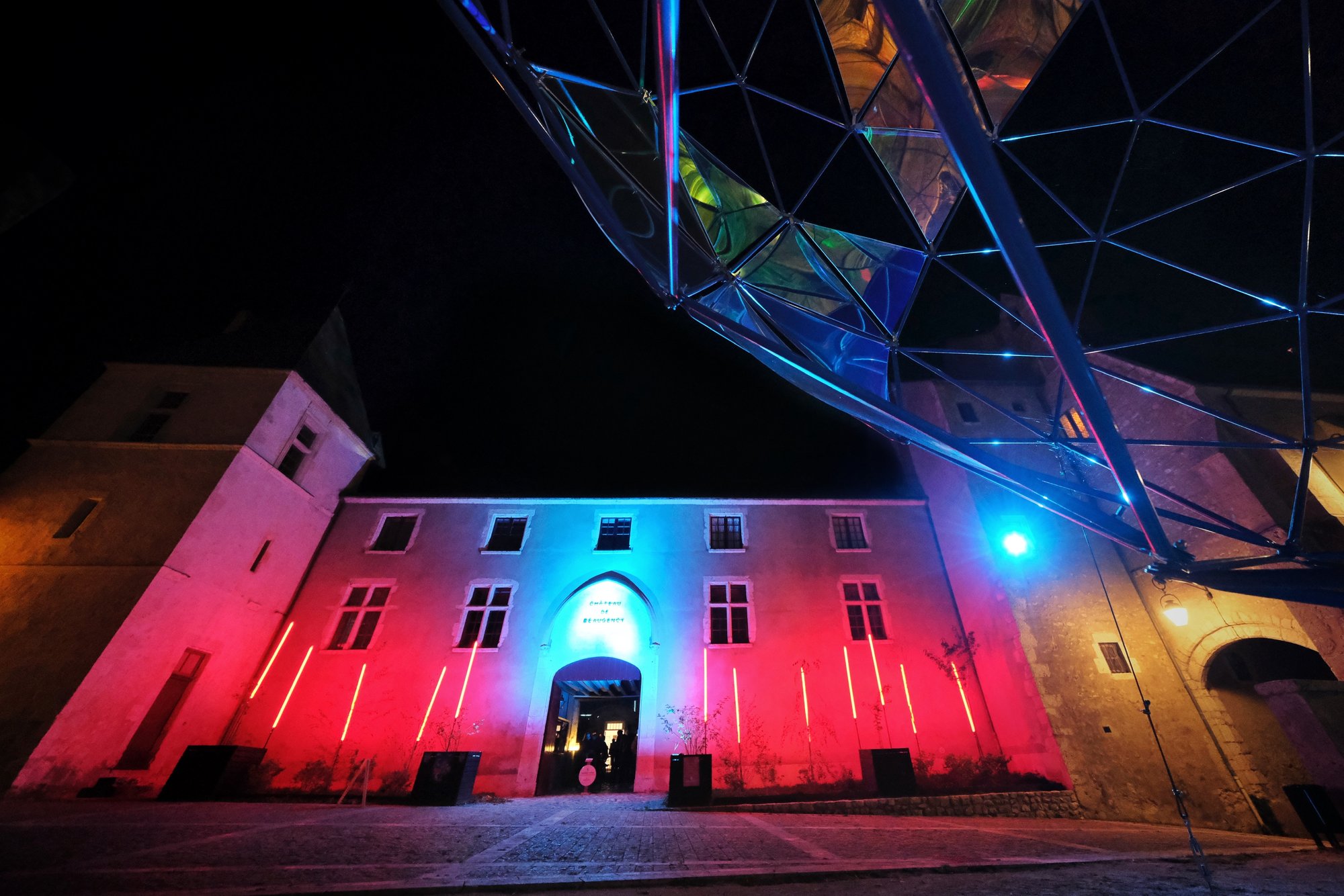 La nuit des monuments au Château de lumières Beaugency