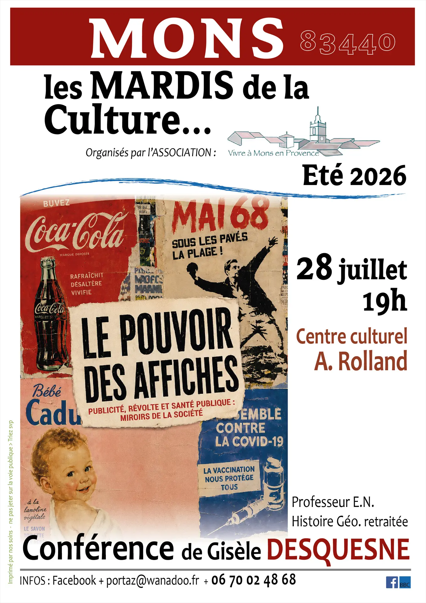 Les Mardis de la Culture - Le pouvoir des affiches