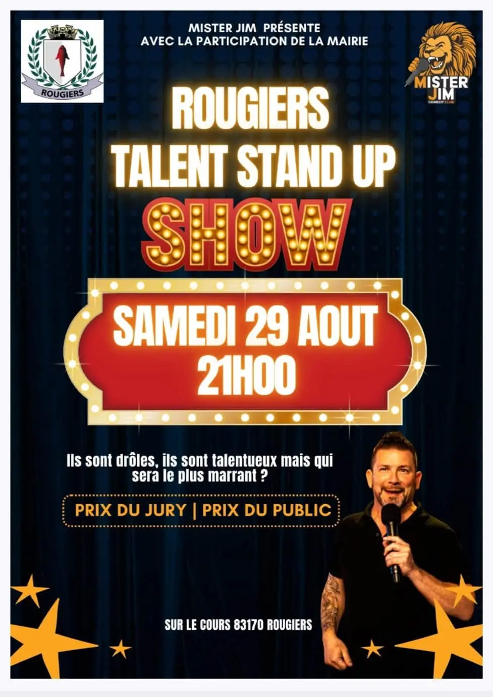 Spectacle : Talent Stand Up Show | Fête votive