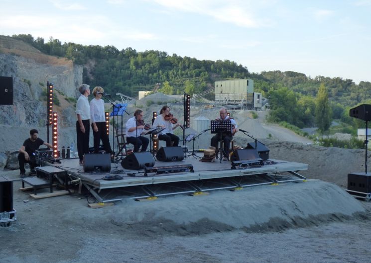 Concert « cuivres » à la carrière de Bagnac-sur-Célé