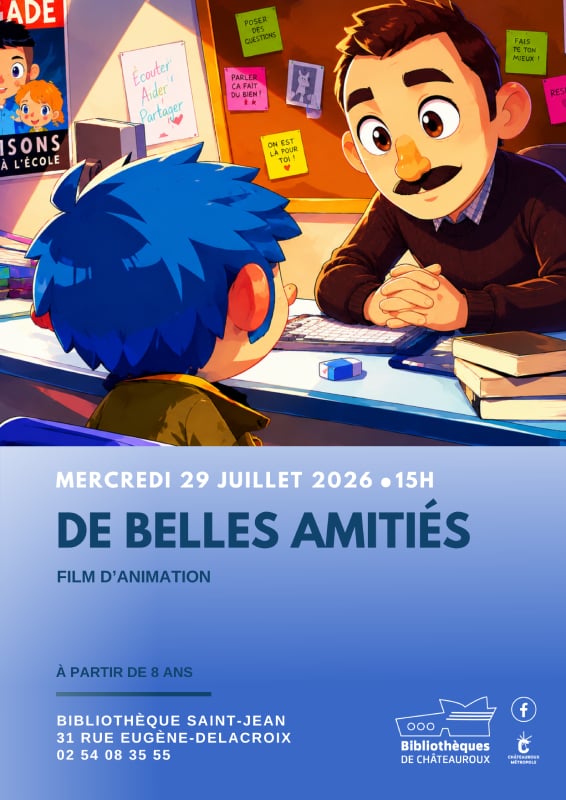 Film d'animation : De belles amitiés