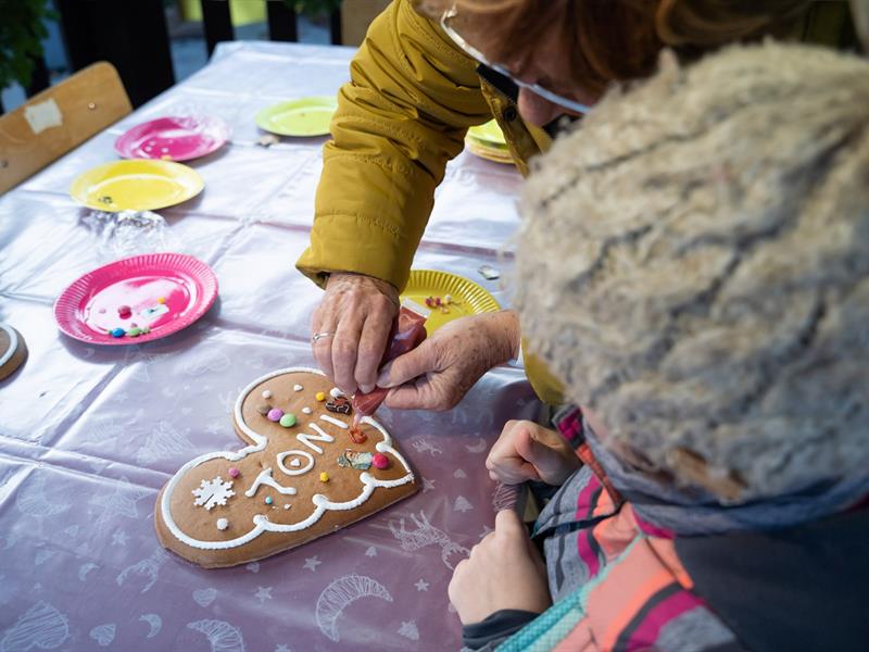 Atelier de décoration de pain d'épices