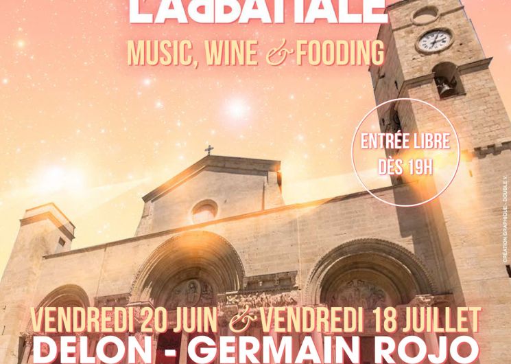 Les terrasses électro de l’abbatiale