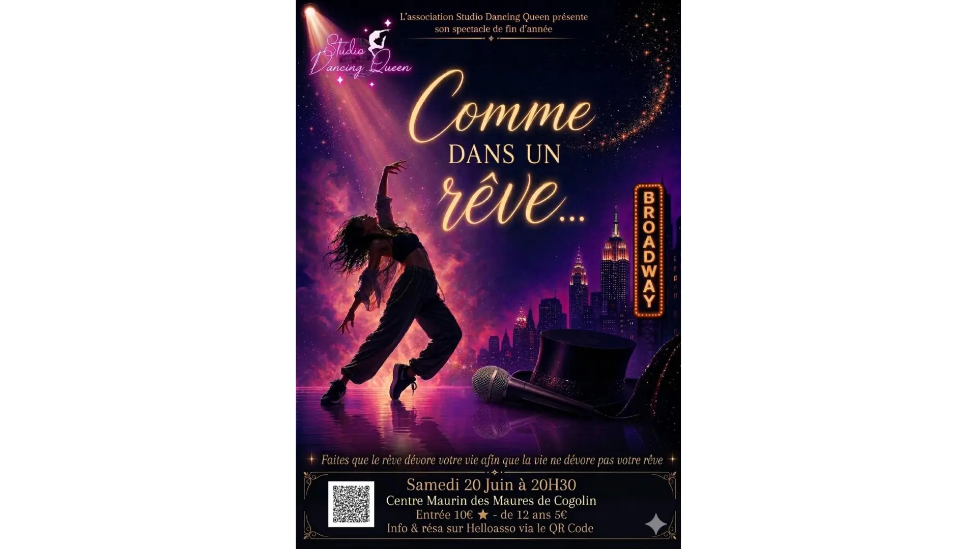 Spectacle "Comme dans un rêve..."