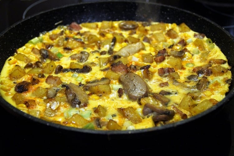 Omelette géante