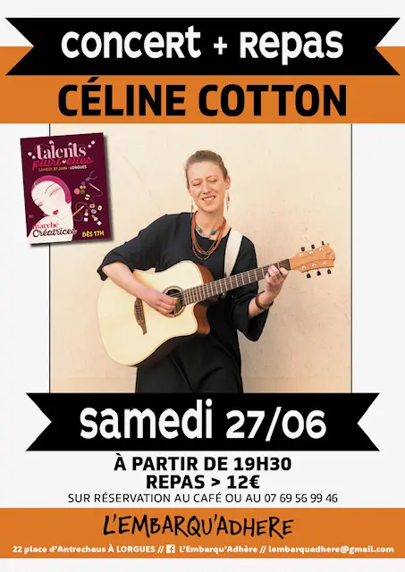 Concert Céline Cotton