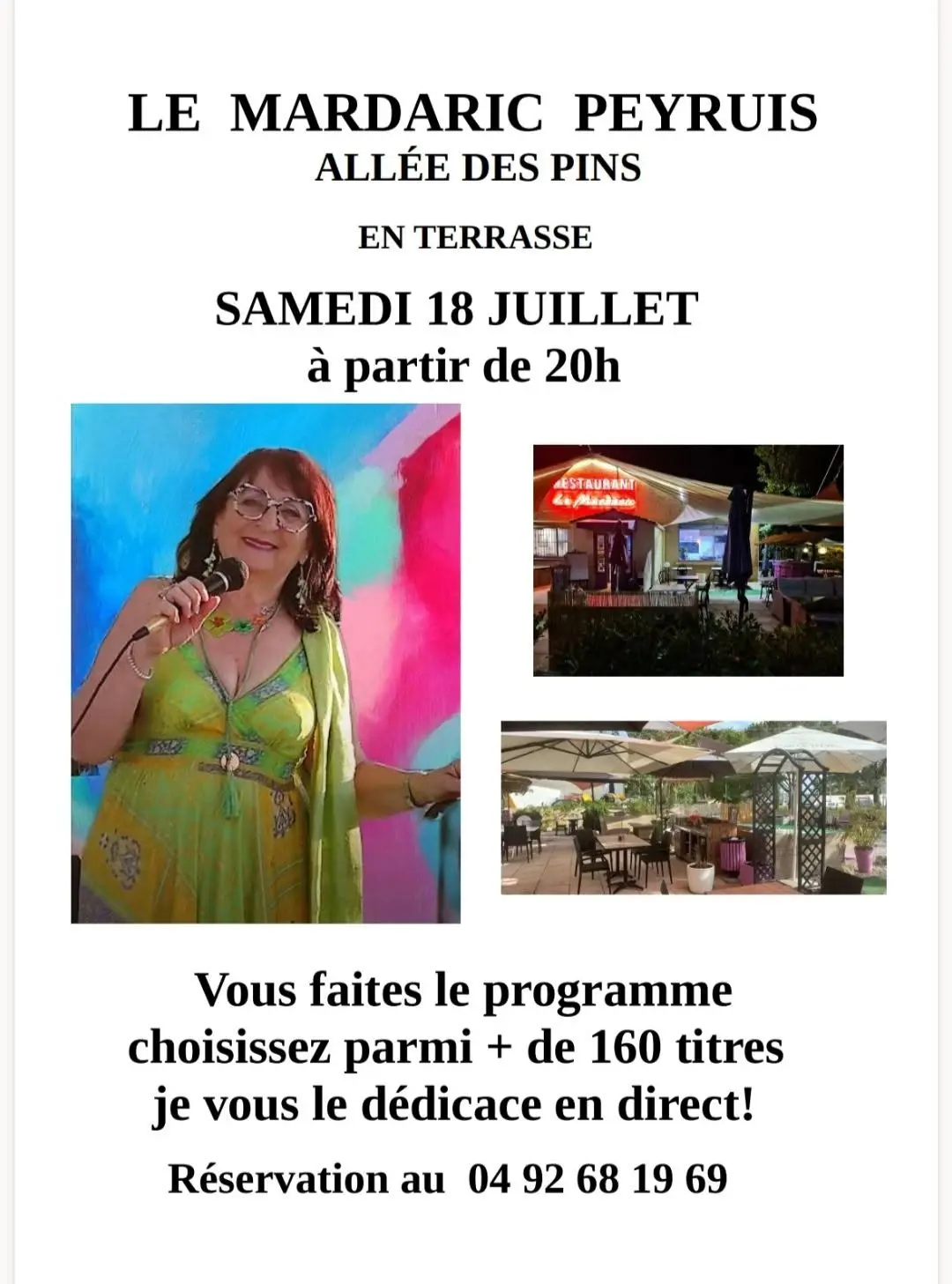 Soirée Karaoké au Restaurant Lounge le Mardaric