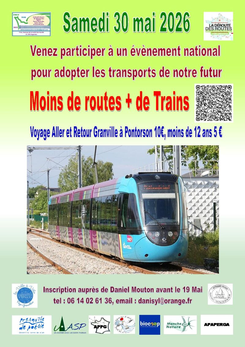 Opération Moins de route plus de trains