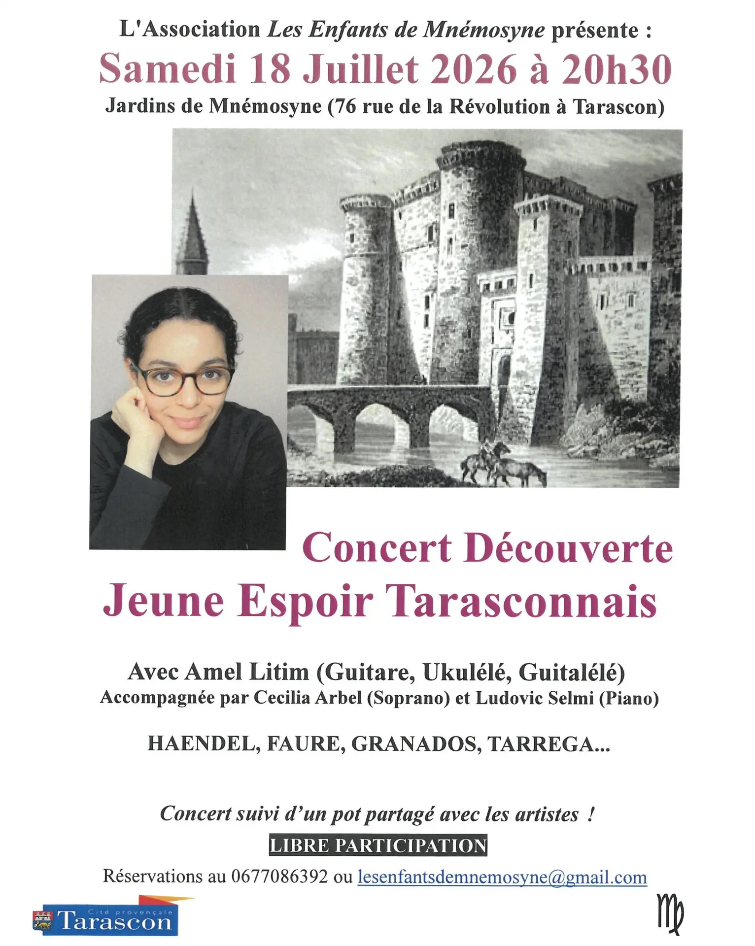 Concert Découverte - Jeune Espoir Tarasconnais
