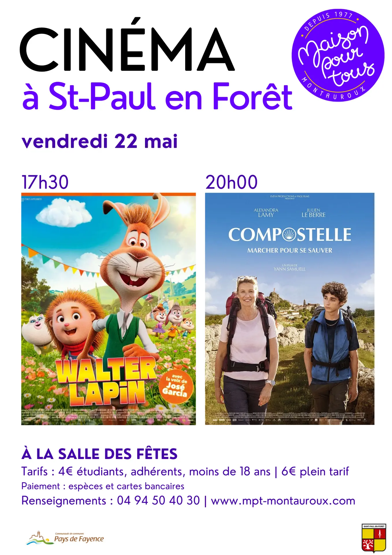 Cinéma à Saint-Paul-en-Forêt