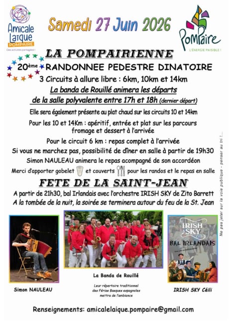 La Pompairienne et la fête de la Saint-Jean 2026