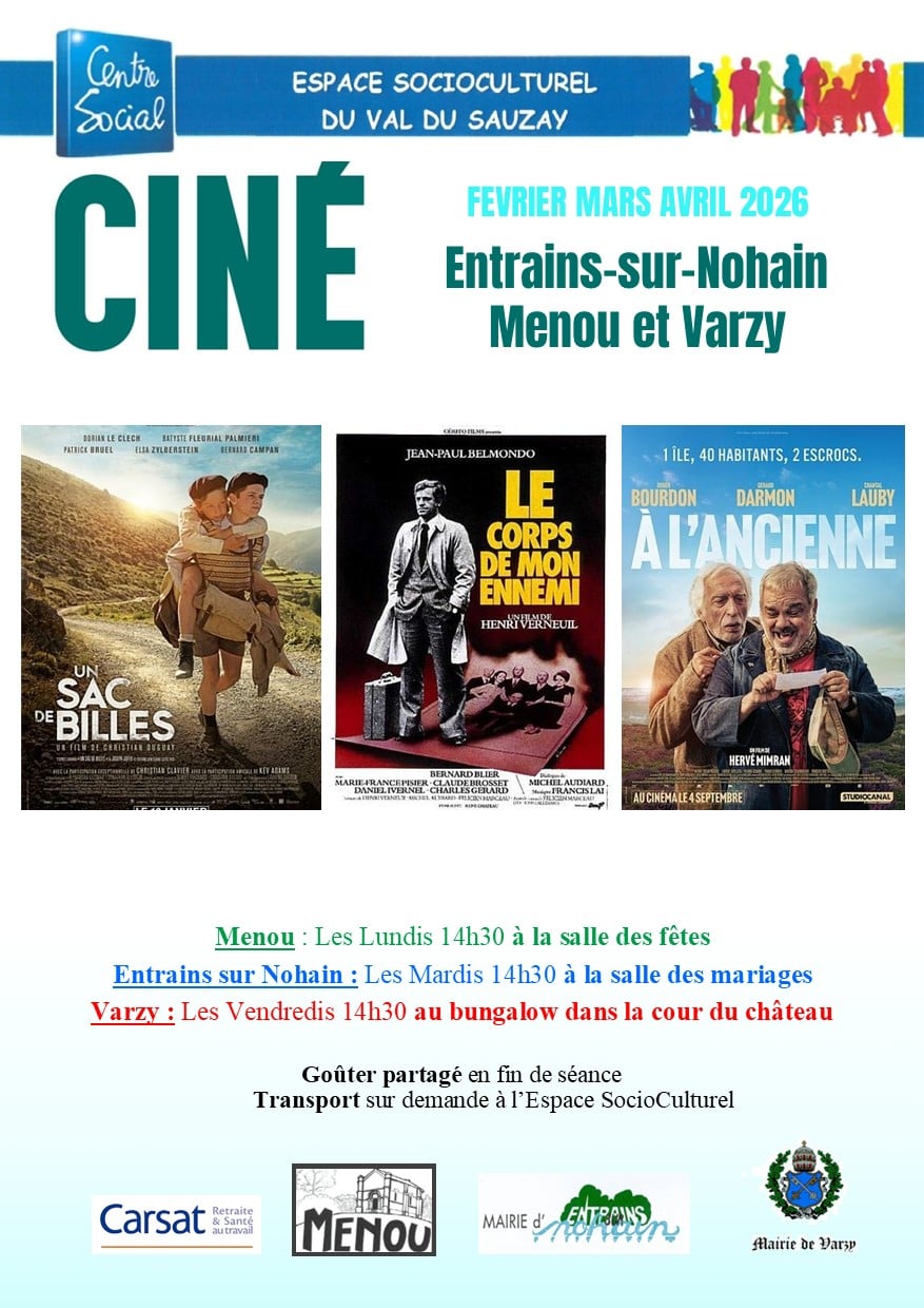 Cycle ciné à Varzy