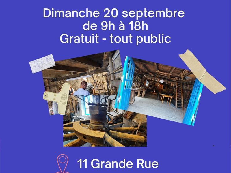 Journées européennes du patrimoine - atelier de Charron
