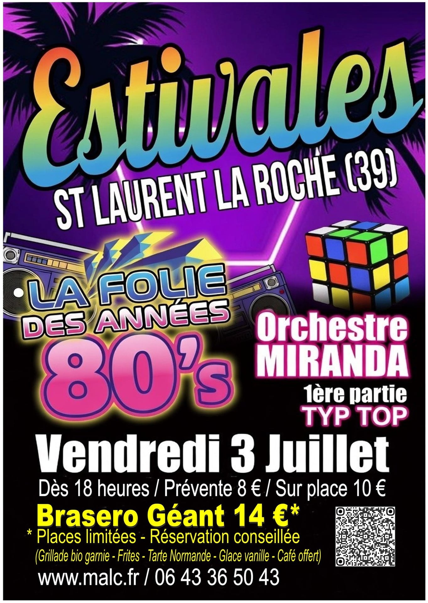 SOIREE ANNEES 80