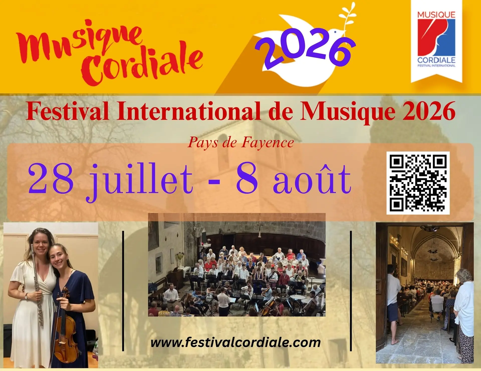 Festival Musique Cordiale à Saint-Cassien Aventures - 60 ans du lac