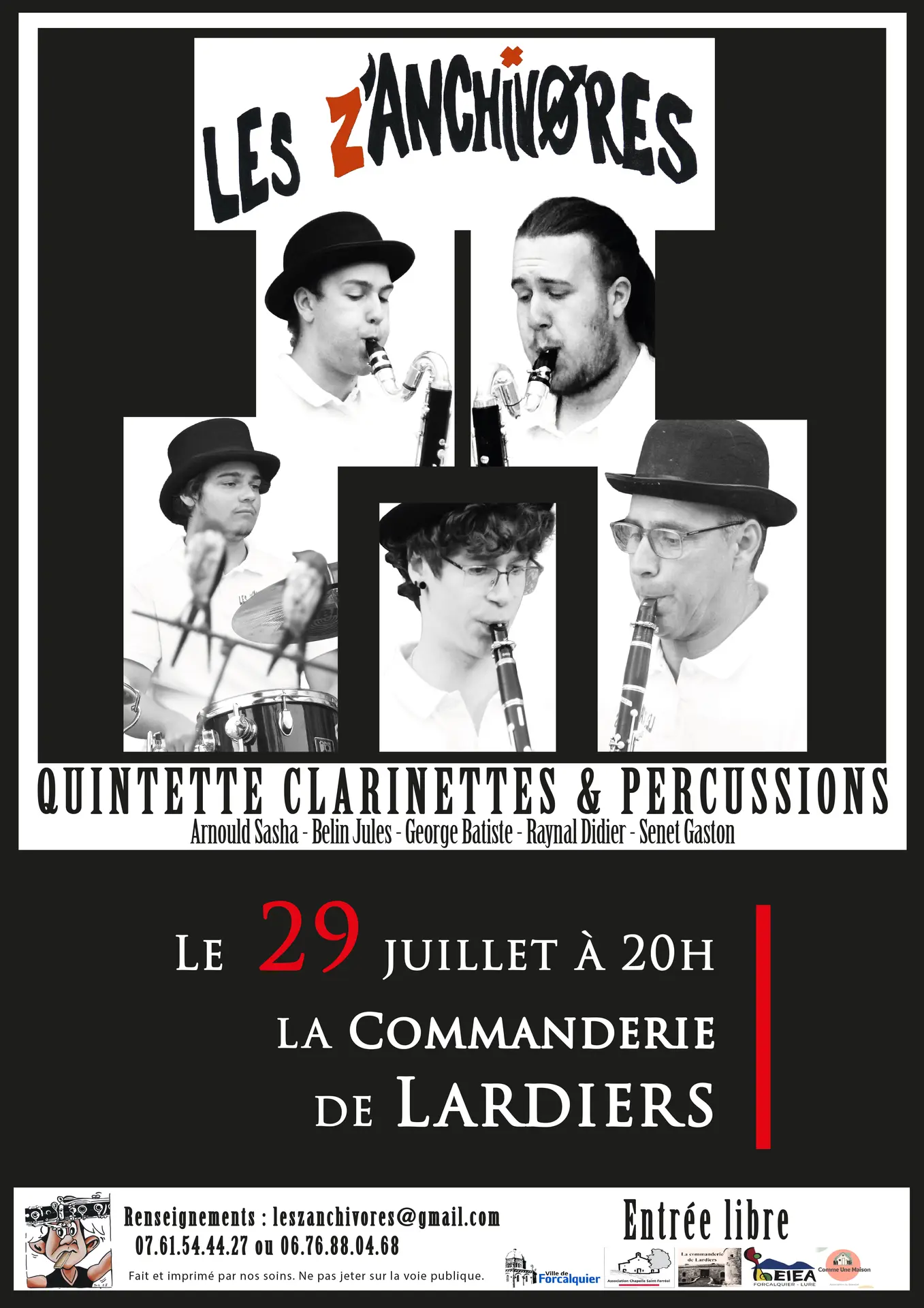 Les Z' Anchivores à la Commanderie