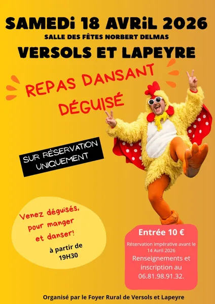 Repas dansant déguisé