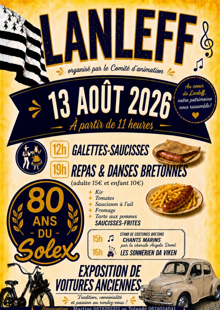 Repas et danse bretonne
