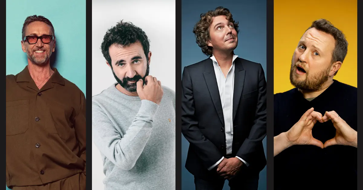 Spectacle humour : Mathieu Madenian, Philippe Caverivière, Oldelaf, Alex Vizorek