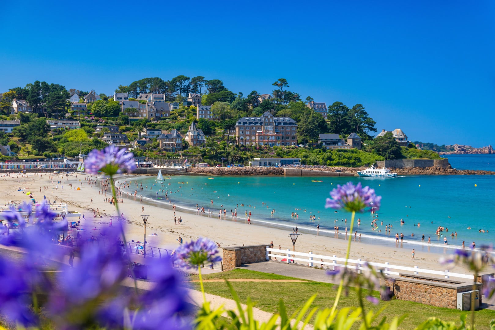 Visite guidée de Trestraou à la découverte des villas balnéaires