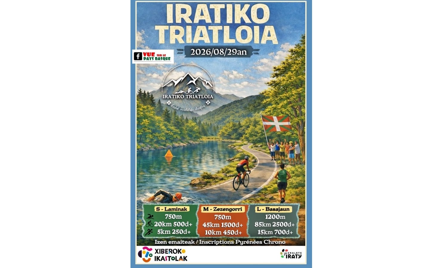 Le triathlon d'Iraty