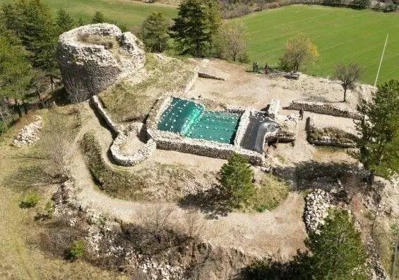 Journées Européennes du Patrimoine : visite du chantier de sauvegarde du château des Flotte