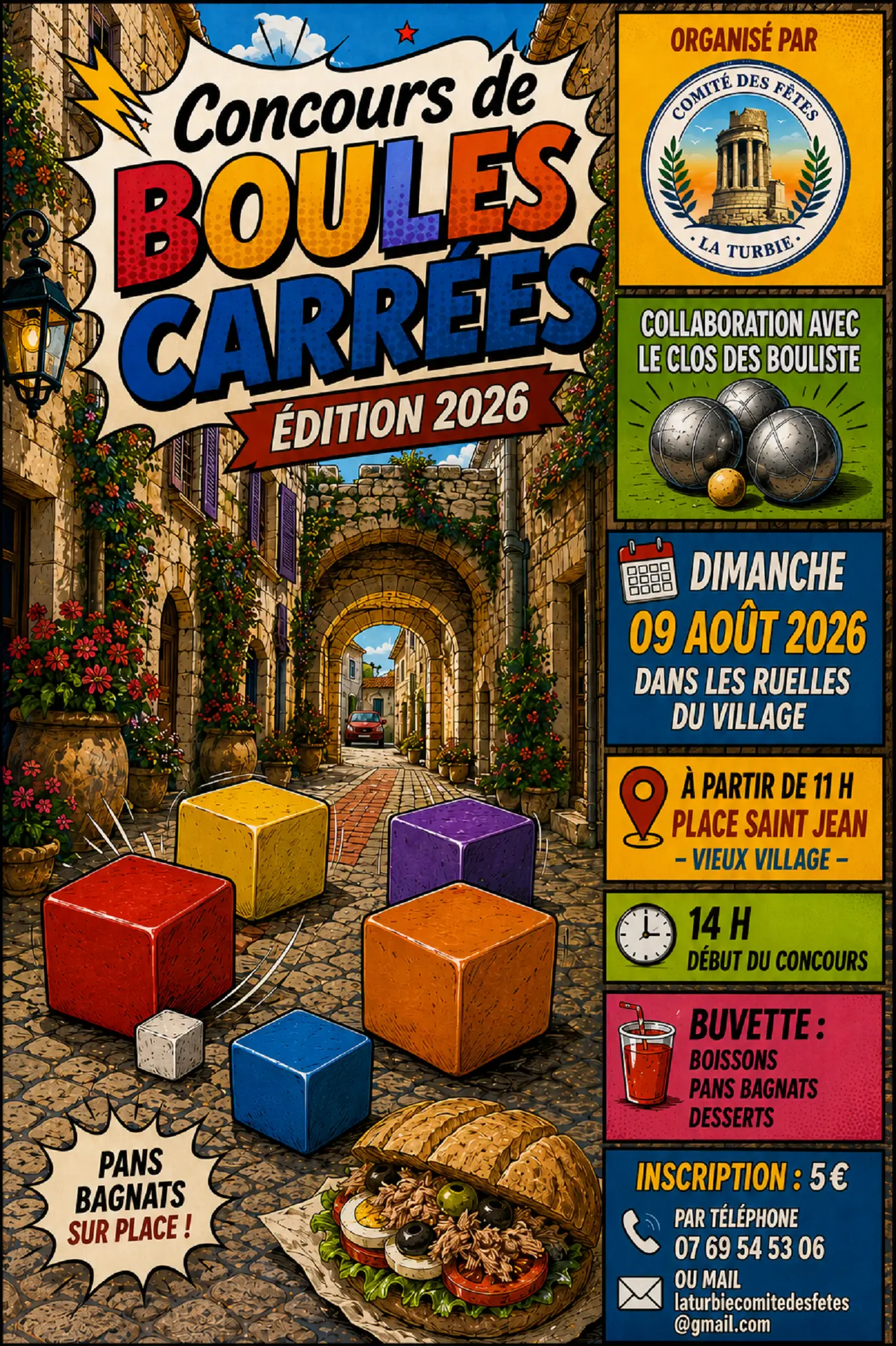 Concours de boules carrées 2026