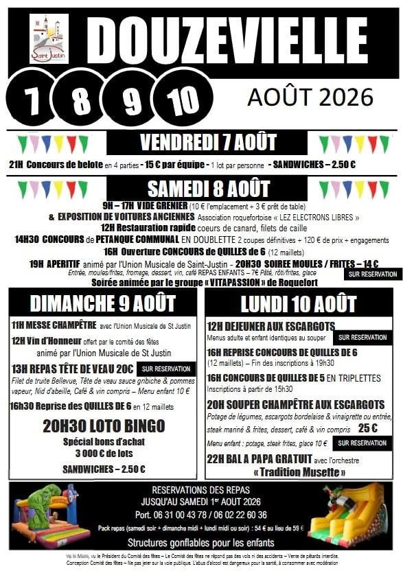 Fêtes de Douzevielle