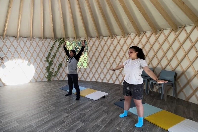 Sophrologie : lâcher-prise au coeur d'une yourte