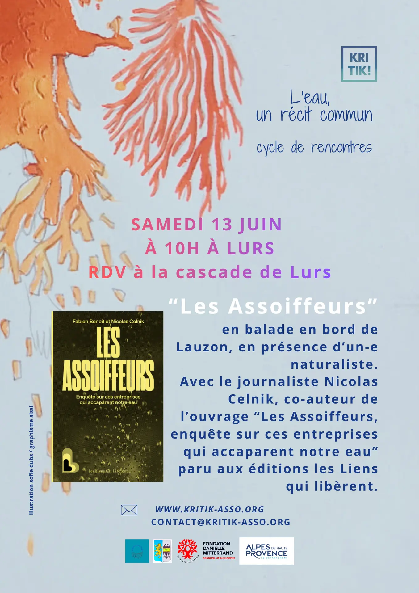 Cycle de rencontres " L'eau, un récit commun"