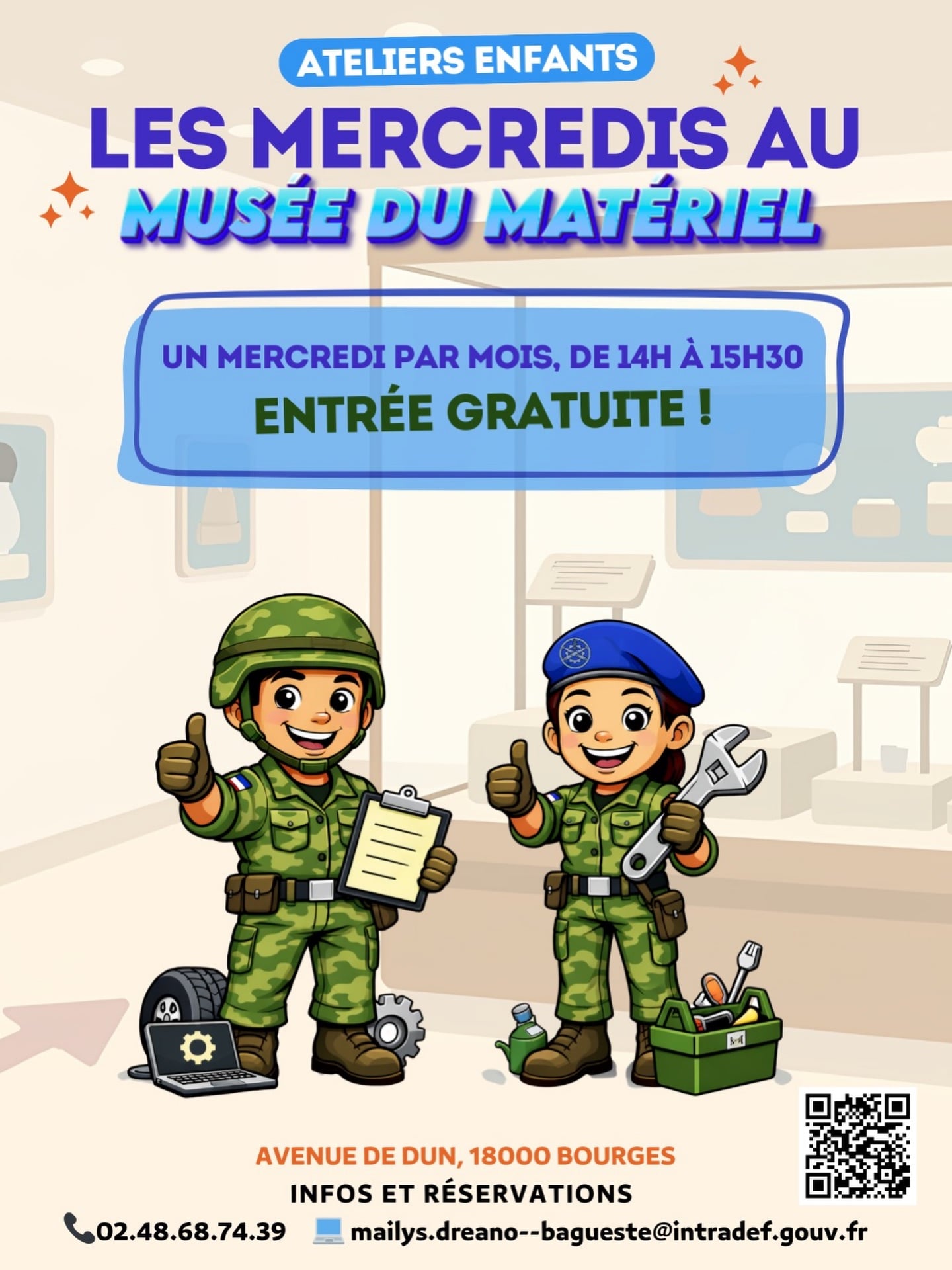 Les Mercredis au Musée - Atelier "Et Par Saint-Éloi, Vive le Matériel !"