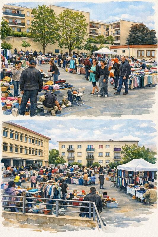 Brocante de l'école frédéric joliot-curie