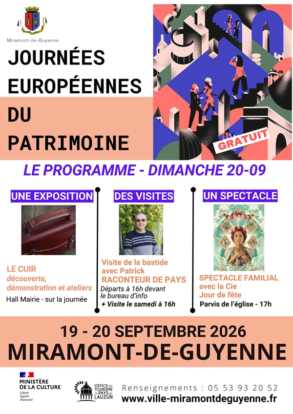 Journées Européennes du Patrimoine - Spectacle de la Compagnie Jour de fête
