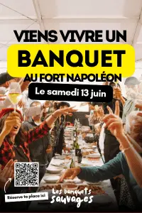 Banquet au Fort Napoléon