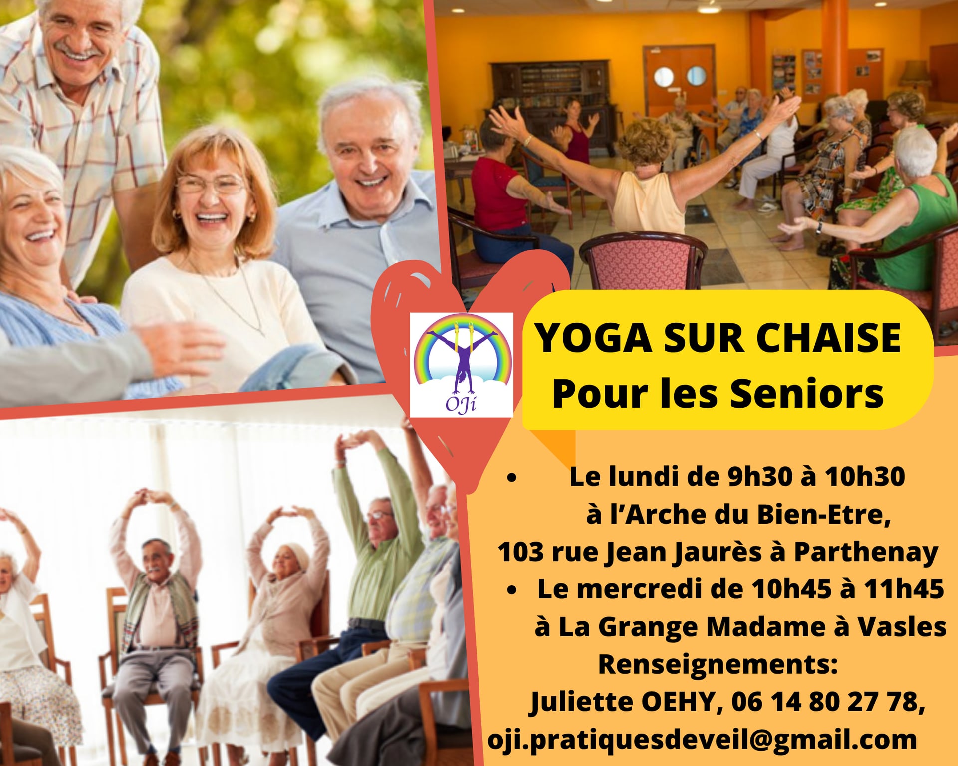 Portes ouvertes : Yoga sur chaise