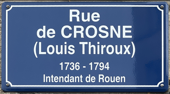 Vers la rue de Crosne