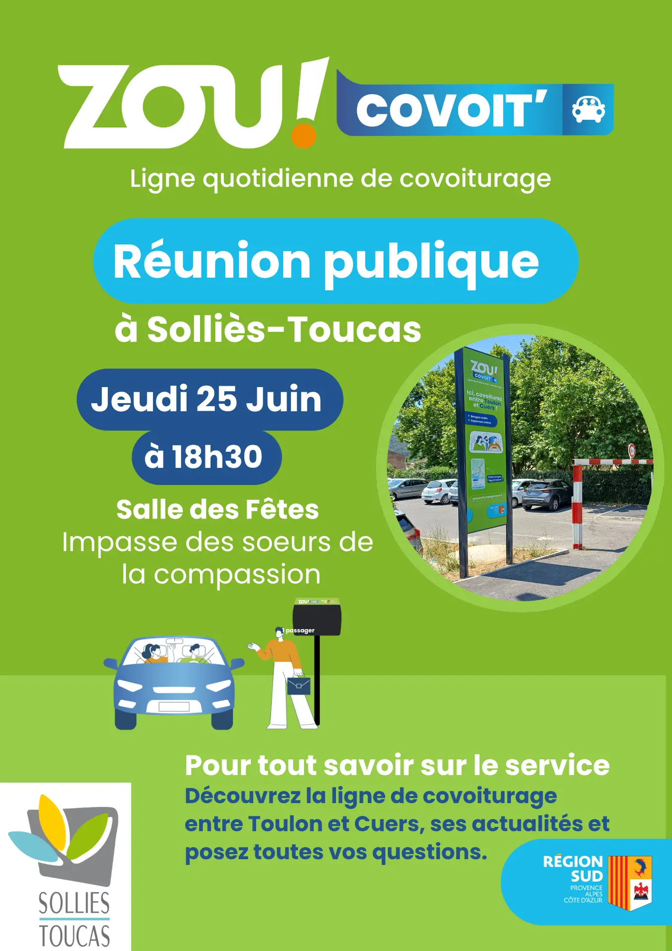 Réunion publique Zou Covoit’