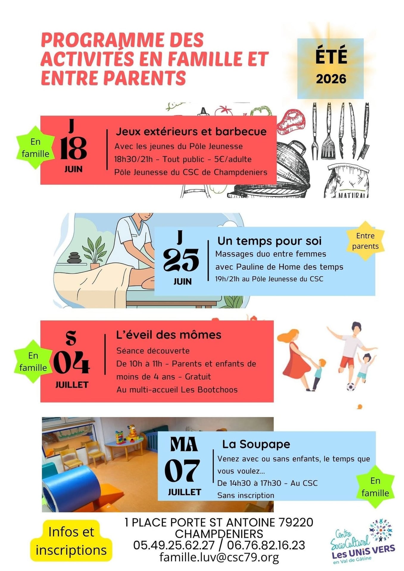 CSC : Promenade et pique-nique