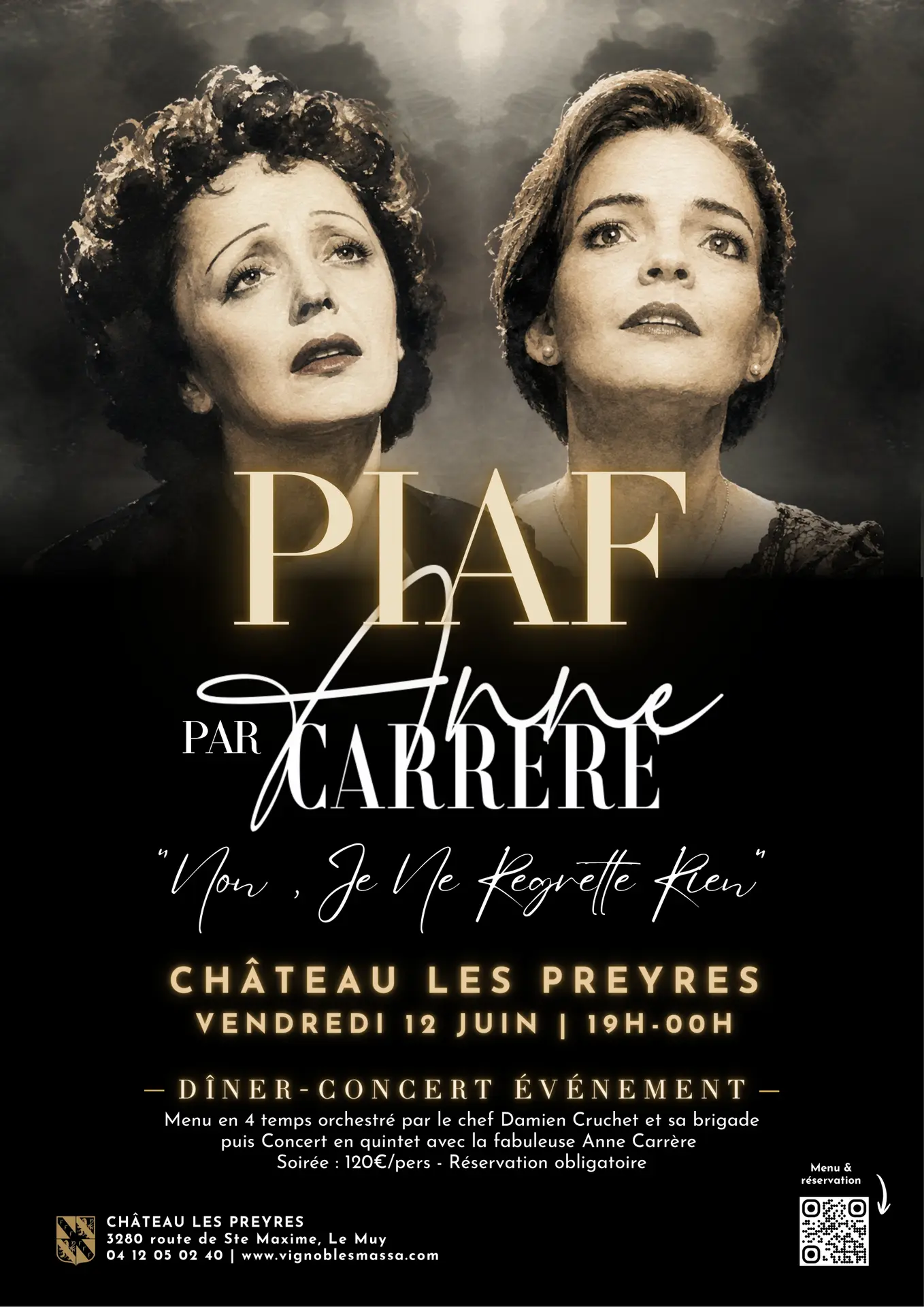 Piaf par Anne Carrere