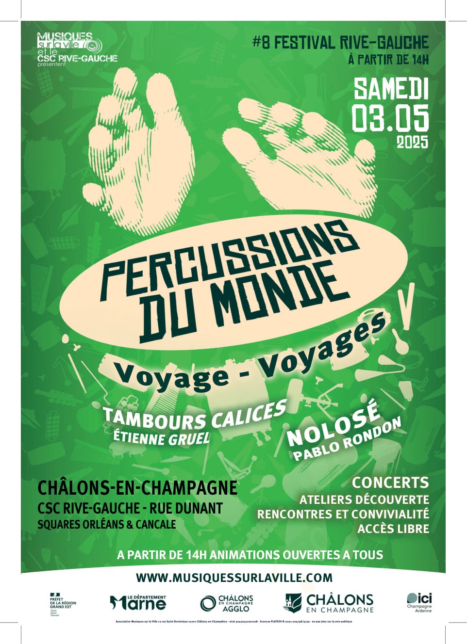 9ème Festival des Percussions du Monde