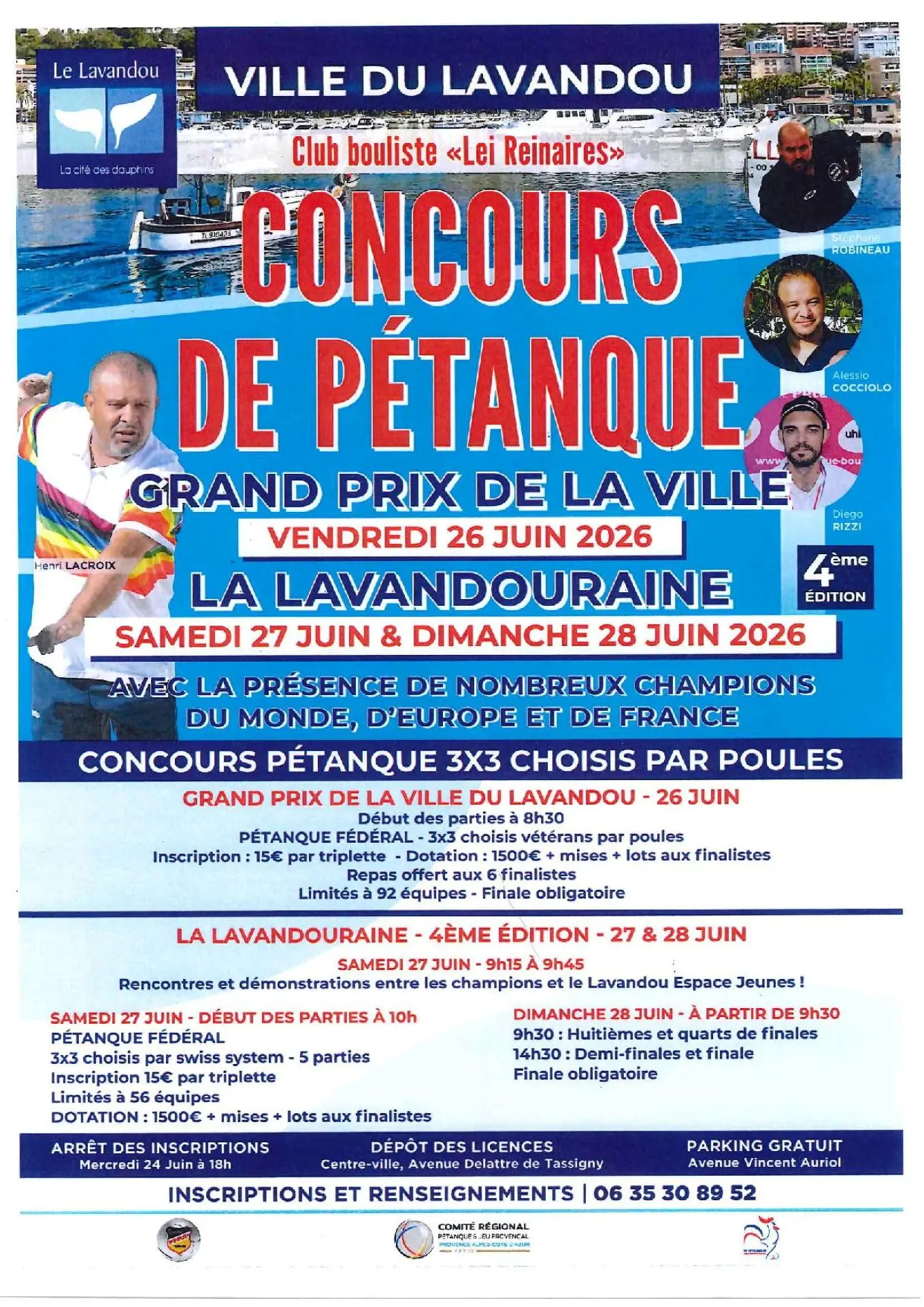 Concours de Pétanque - La Lavandouraine