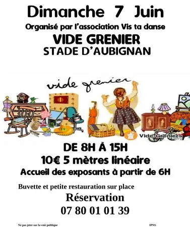 Vide grenier de Vis ta Danse
