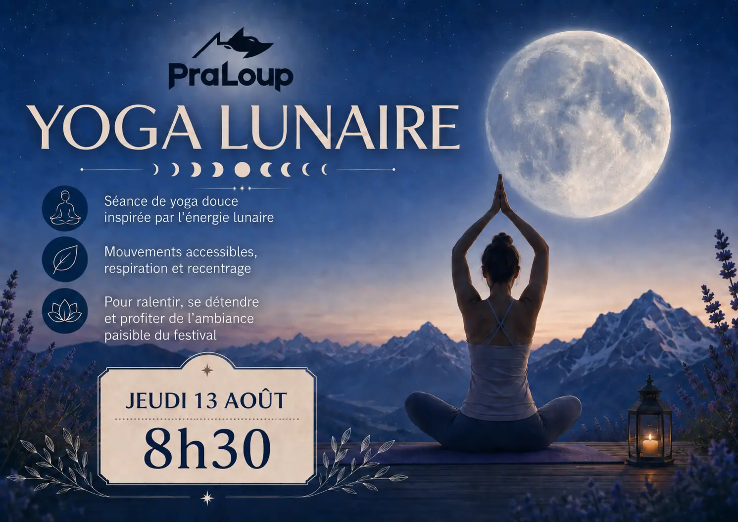 Yoga - Salutation à la Lune
