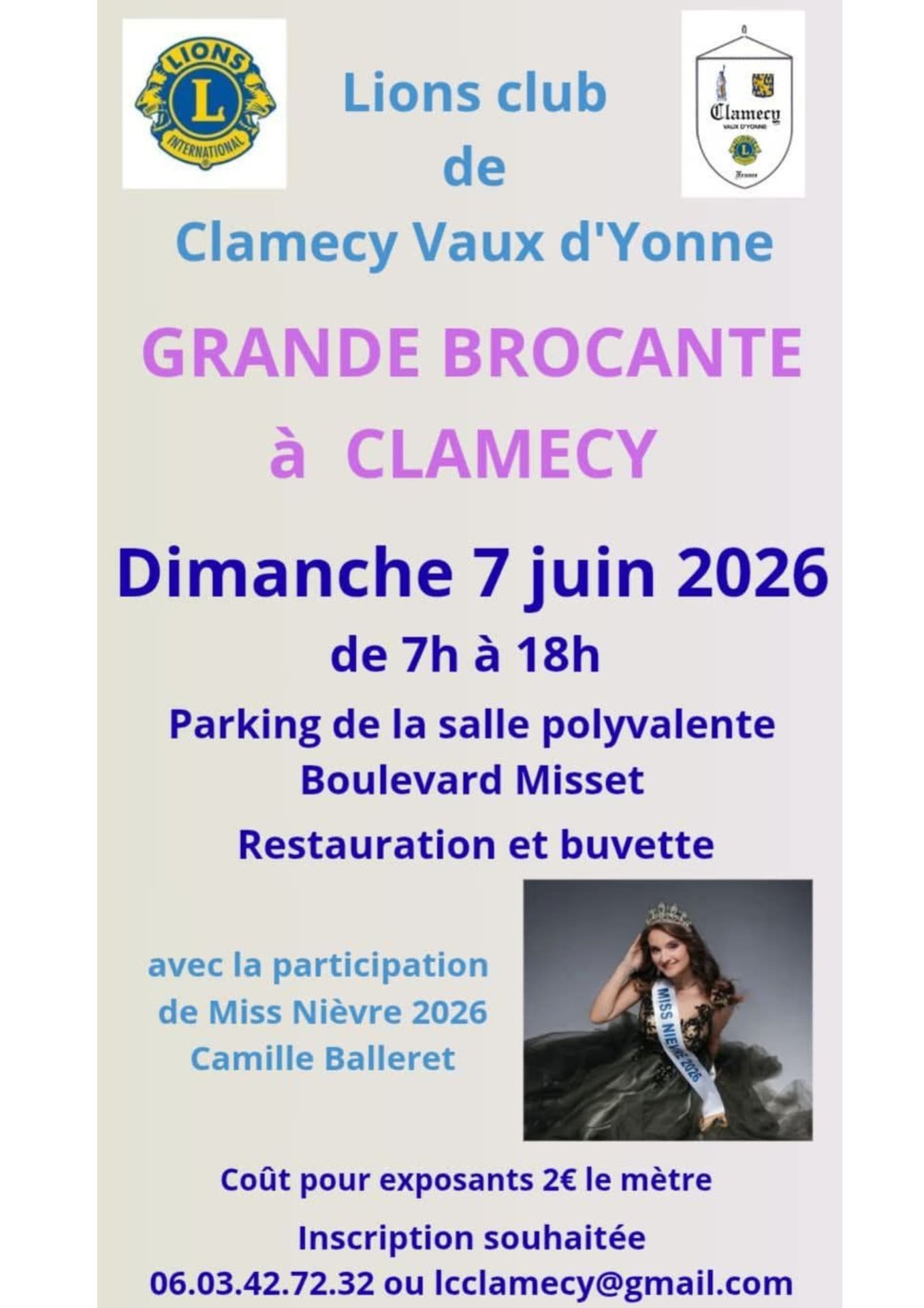 Grande Brocante à Clamecy