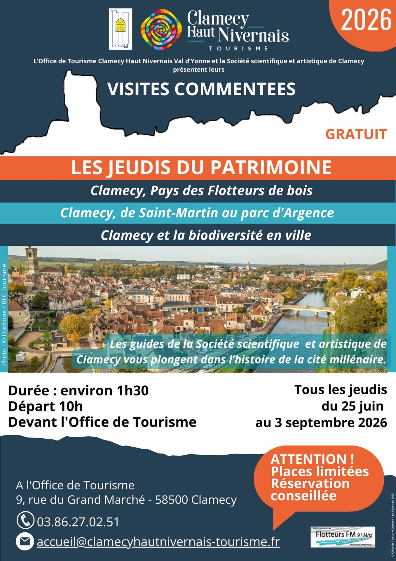 Visites commentées - Clamecy - Les jeudis du patrimoine