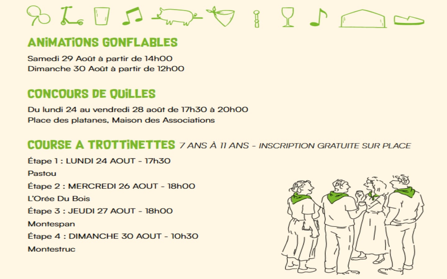 Animations de la Gargale en fête