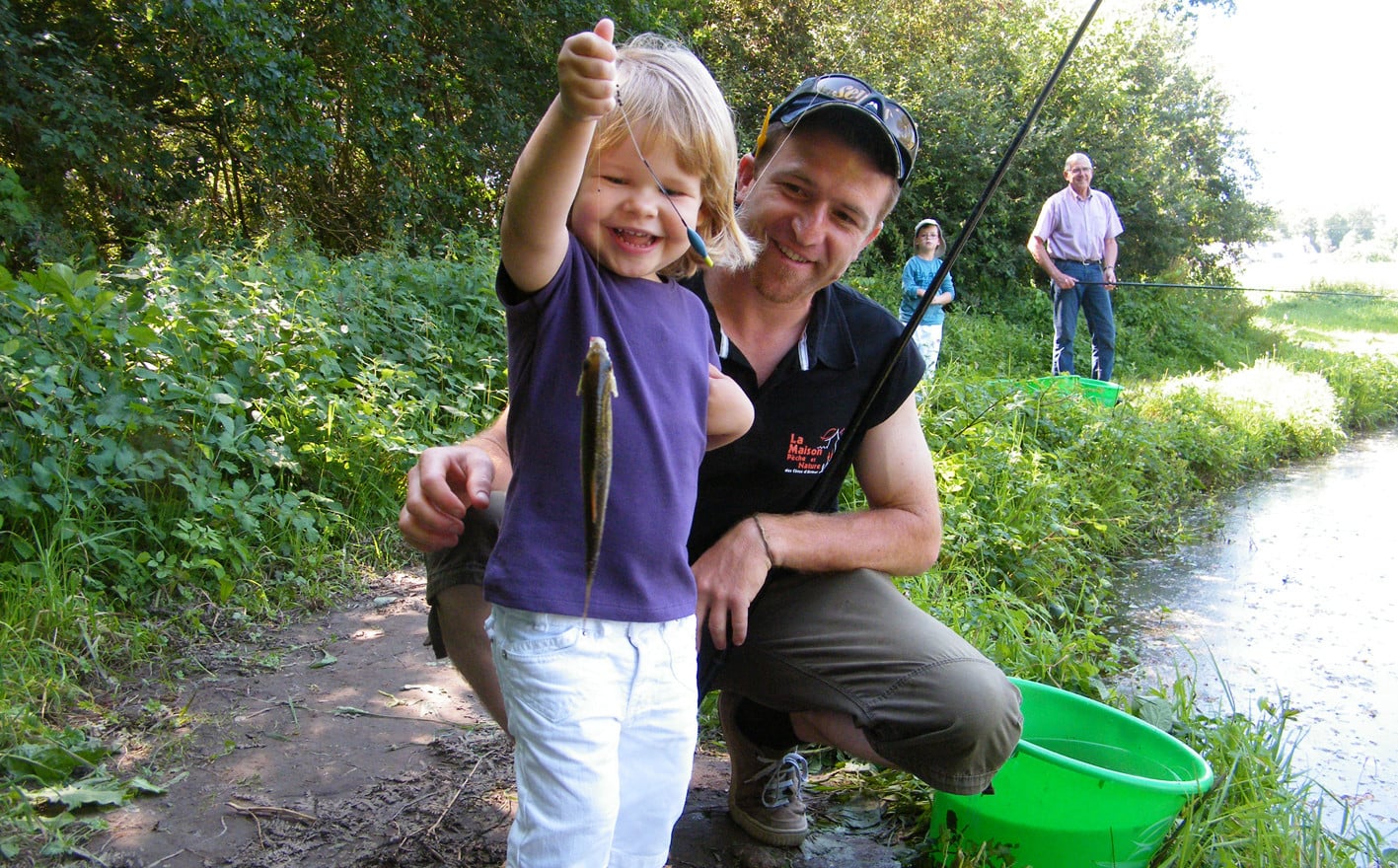 Je pêche mon premier poisson