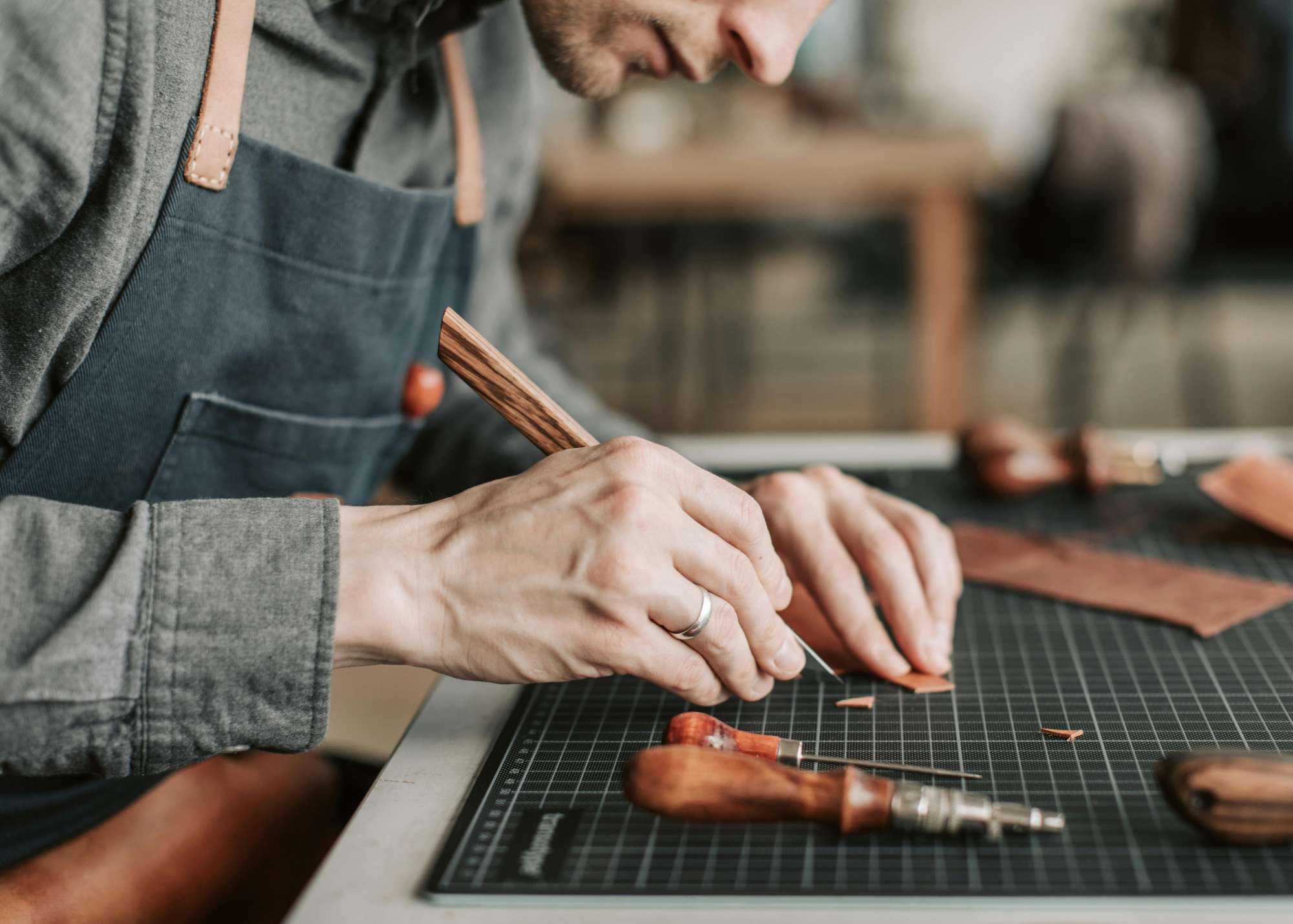 Atelier travail du cuir