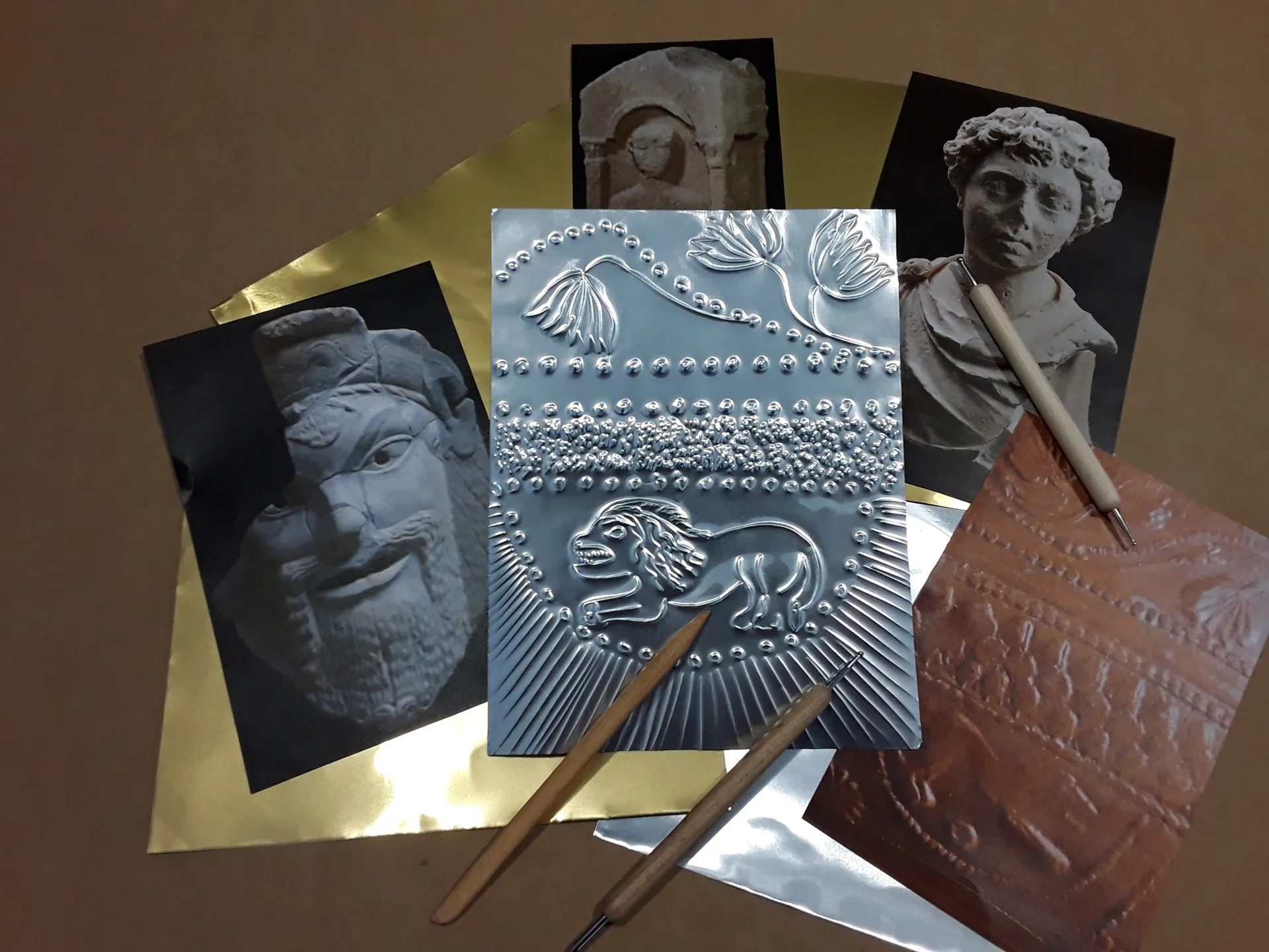 Visite/atelier pour tous : « Estampe sur métal »