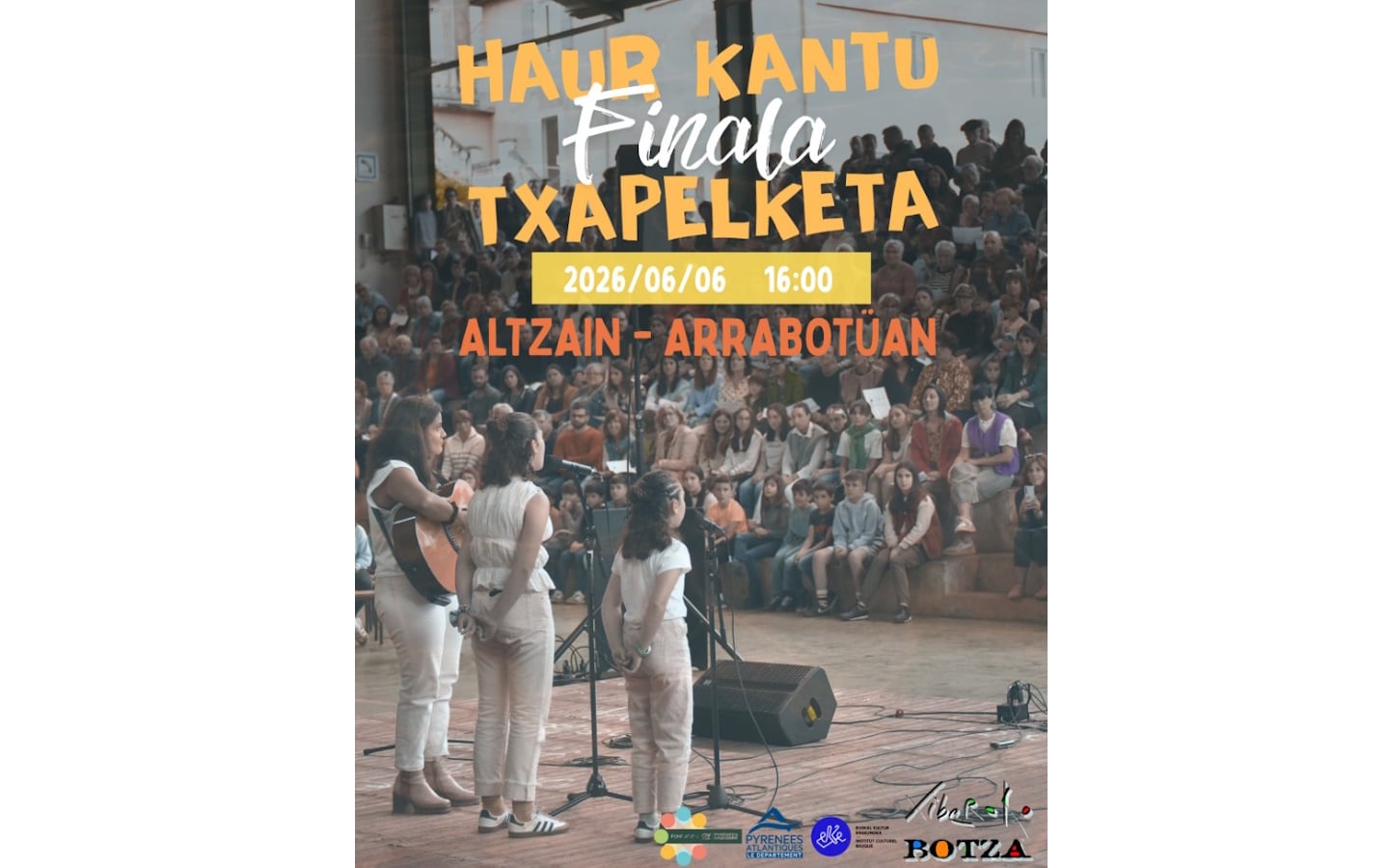 Haur kantu txapelketa - Finale du concours de chants des enfants